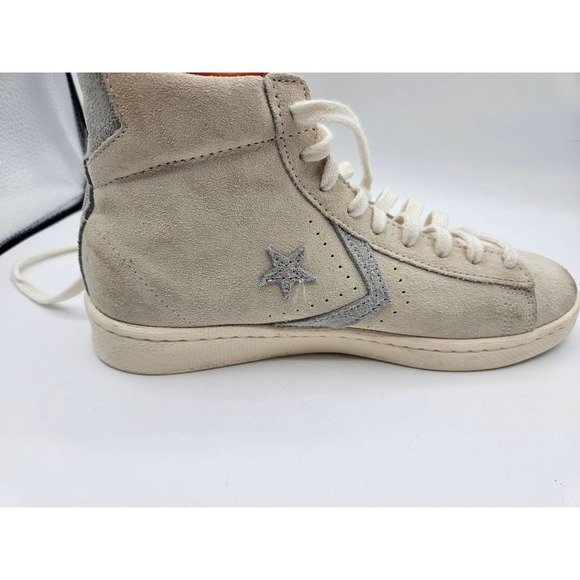 Converse x Bugs Bunny Pro Leather High Top Mens 6 Womens 7.5 Gray Orange - Picture 8 of 13